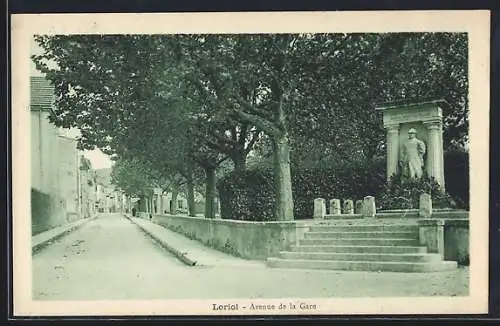 AK Loriol, Avenue de la Gare