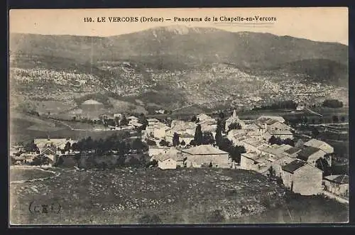 AK Chapelle-en-Vercors, Panorama de la Chapelle-en-Vercors