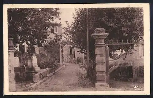 AK St-Pantaléon-les-Vignes, Route de Rousset, au départ du Village