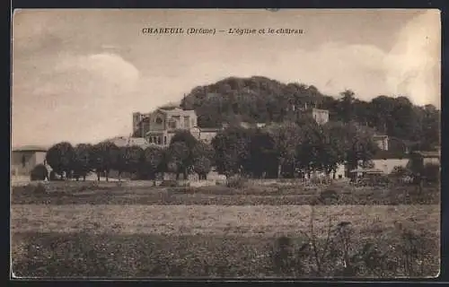 AK Chabeuil, L`église et le chateau