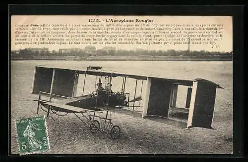 AK L`Aeroplane Rougier et son Pilote