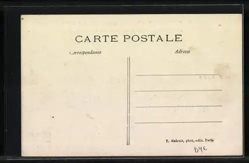 AK Grande Quinzains de Paris 1909, L`Aéroplane arman en plein vol, Doppeldecker-Flugzeug