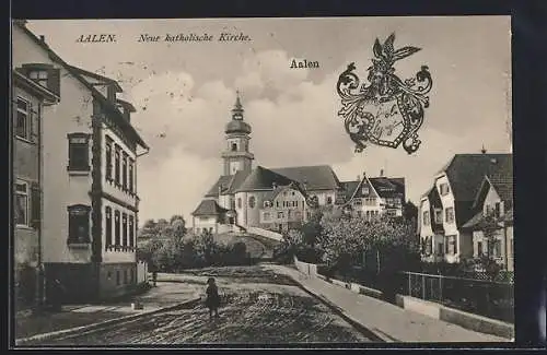 AK Aalen, Neue Katholische Kirche und Wappen