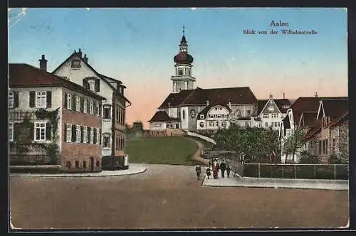 AK Aalen, Partie mit St. Salvator-Kirche