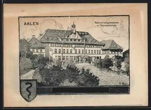 Künstler-AK Aalen, Reformrealgymnasium und Oberrealschule