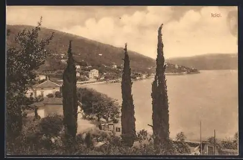 AK Icici, Blick entlang der Küste