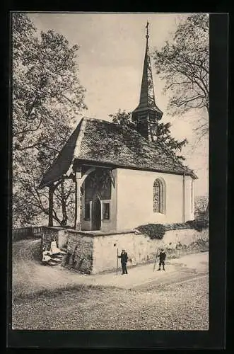 AK Küssnacht, Hohle Gasse, Tellskapelle