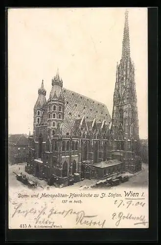 AK Wien, Dom- und Metropolitan-Pfarrkirche zu St. Stephan