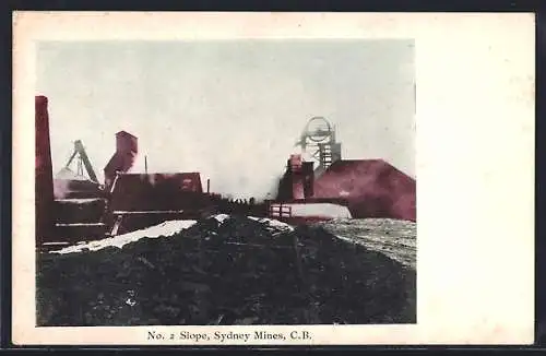 AK Sydney Mines /C. B., Slope within the mining district