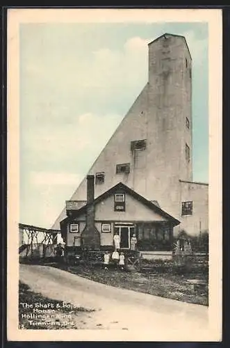 AK Timmins /Ontario, The Shaft & Hoist House, Hollinger Mine