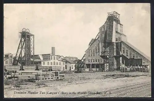 AK Glace-Bay /N. S., Dominion Number Two, largest Colliery in the world