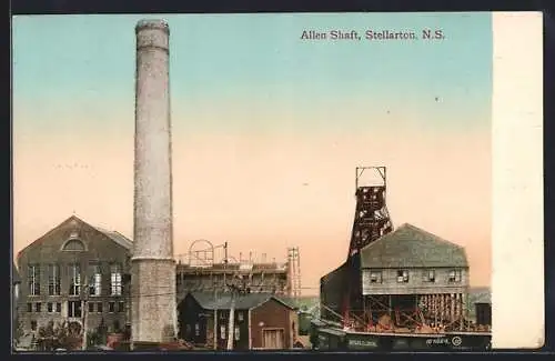 AK Stellarton /N. S., Allen Shaft, Mine