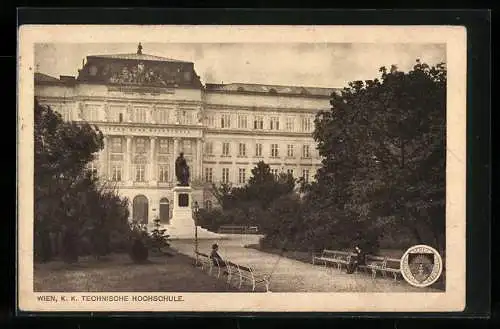 AK Deutscher Schulverein Nr. 200: Wien, K. k. Technische Hochschule