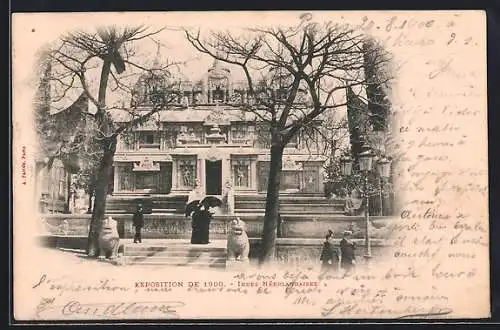 AK Paris, Exposition universelle de 1900, Indes Neerlandaises