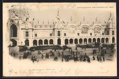 AK Paris, Exposition universelle de 1900, Les Manufactures nationales