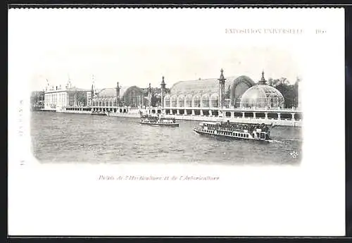 AK Paris, Exposition universelle de 1900, Palais de l`Horticulture et de l`Arboriculture