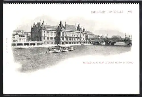 AK Paris, Exposition universelle de 1900, Pavillon de la Ville de Paris