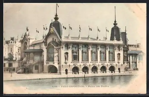 AK Paris, Exposition universelle de 1900, Palais des Forêts
