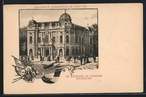 AK Paris, Exposition universelle de 1900, Le Pavillon de l`Empire d`Autriche