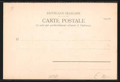 AK Paris, Exposition universelle de 1900, Une partie du Lac au Pied de la Tour Eiffel