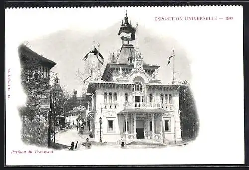 AK Paris, Exposition universelle de 1900, Pavillon du Transvaal