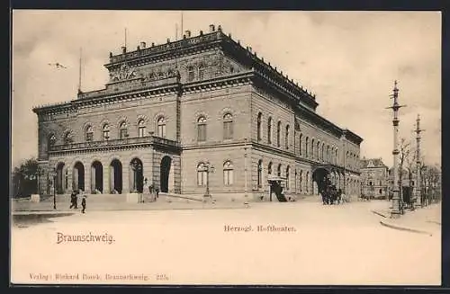 AK Braunschweig, Herzogliches Hoftheater