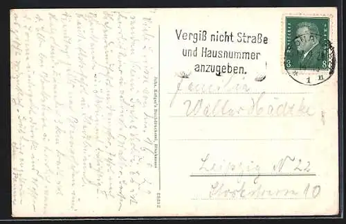 AK Hamburg-Blankenese, Teilansicht mit Süllberg