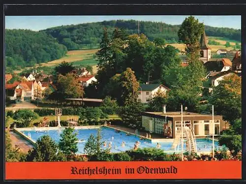 AK Reichelsheim im Odenwald, Freibad