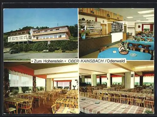 AK Ober-Kainsbach / Odw., Gasthaus Zum Hohenstein, Inh. Müller / Nicklas