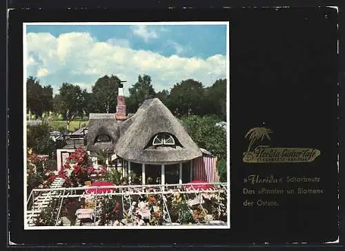 AK Scharbeutz, Florida-Südsee-Cafe mit Palmen-Cafe im Planten un Blomen der Ostsee