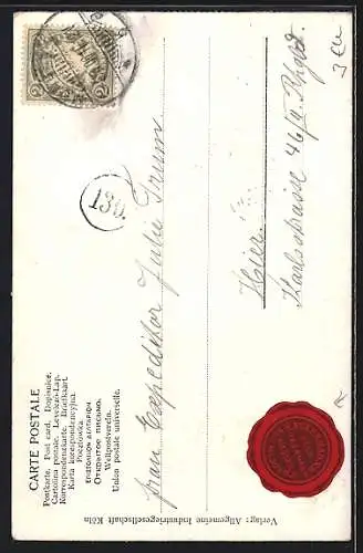 AK München, Marienplatz