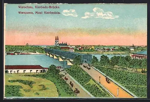 AK Warschau, Kierbedz-Brücke