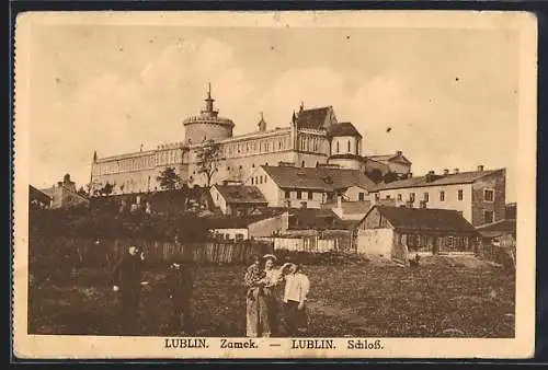 AK Lublin, Blick zum Schloss