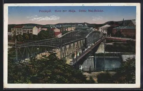 AK Przemysl, Most 3go Maja, Dritte Mai-Brücke