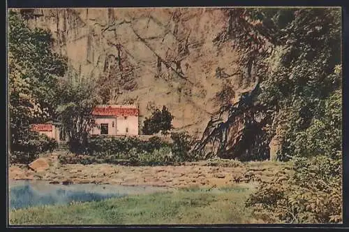 AK Jindet, Kloster mit Felsenhöhle