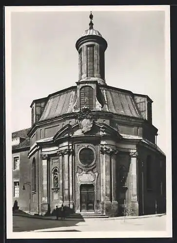 Foto-AK Deutscher Kunstverlag, Nr. 46: Münster i. W., Partie an der Clemenskirche