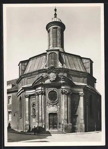 Foto-AK Deutscher Kunstverlag, Nr. 46: Münster i. W., Partie an der Clemenskirche