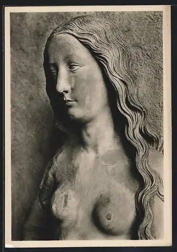 Foto-AK Deutscher Kunstverlag, Nr. 57: Würzburg, Luitpold-Museum, Eva von T. Riemenschneider