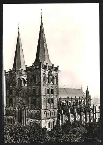 Foto-AK Deutscher Kunstverlag, Nr.3: Xanten, St. Viktorsdom von Südwest