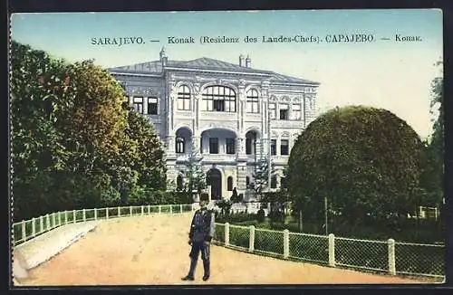 AK Sarajewo, Konak, Residenz des Landes-Chefs