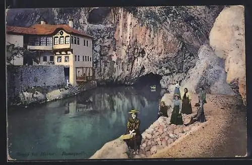 AK Blagaj b. Mostar, Partie a. d. Bunaquelle