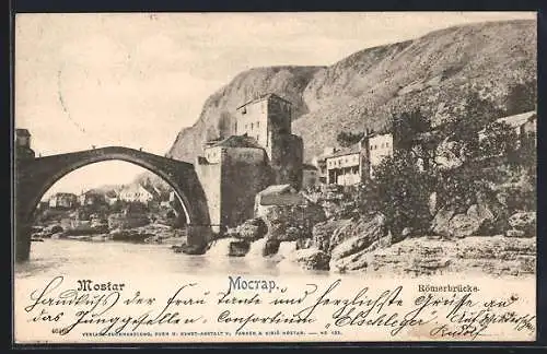 AK Mostar, An der Römerbrücke