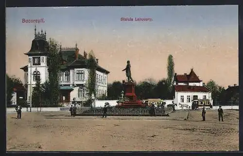 AK Bucuresti, Statuia Lahovary