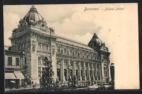 AK Bucuresci, Palatul Postal