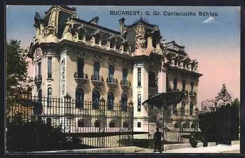 AK Bucarest, G. Gr. Cantacuzino Schloss