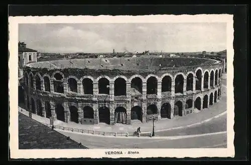 AK Verona, Arena aus der Vogelschau