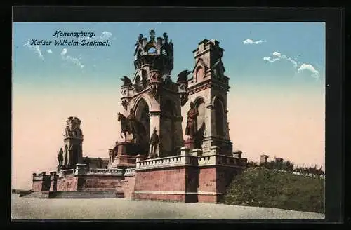 AK Hohensyburg, Kaiser Wilhelm-Denkmal