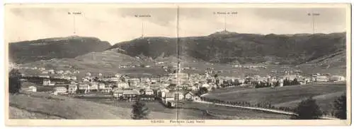 Klapp-AK Asiago, Panorama, Lato Nord, M. Verena, M. Interrotto, C. Portule