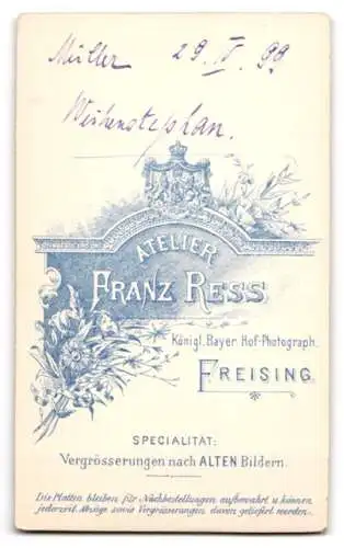 Fotografie Franz Ress, Freising, Herr Müller im Porträt