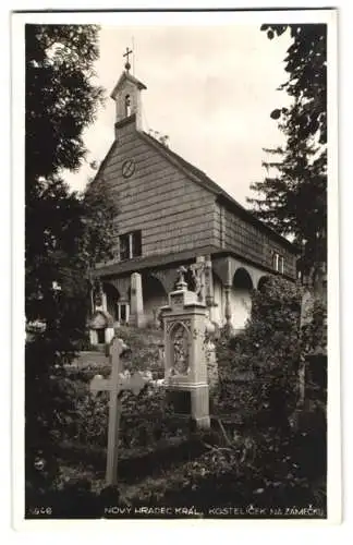 Fotografie unbekannter Fotograf, Ansicht Königgrätz - Hradec Králové, Kostelicek Na Zamecky